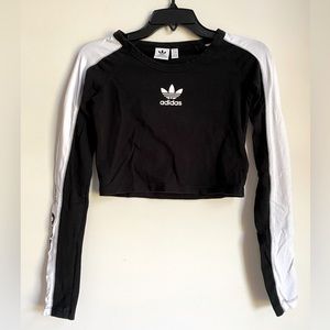 Adidas Women’s Cropped Long-Sleeve